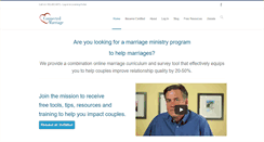 Desktop Screenshot of connectedmarriage.org